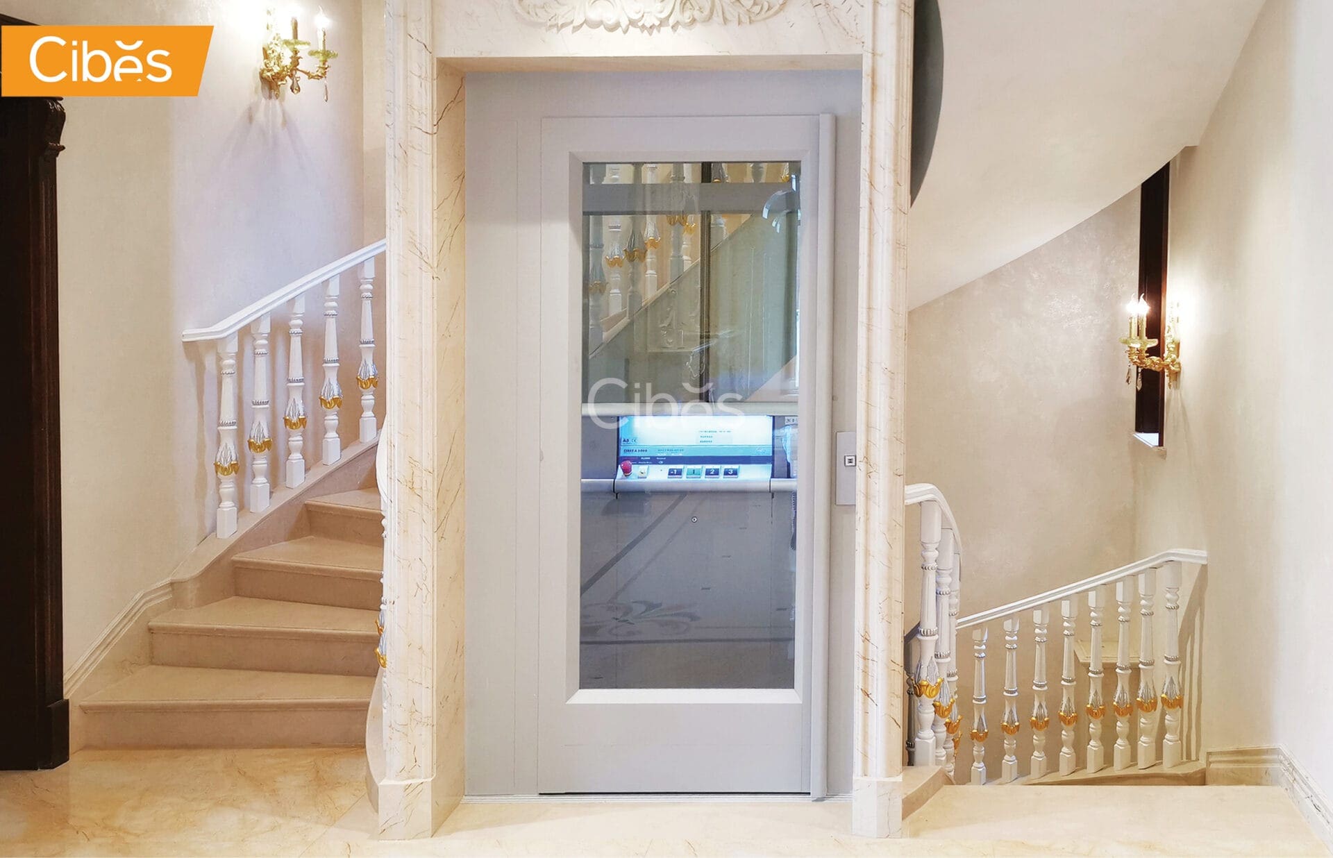 HOME LIFTS – Middle of stairs clas35