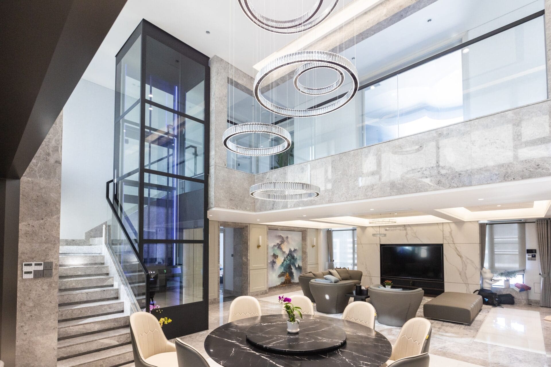 Zhuhai lift cibes villa ลิฟท์แบบไม่มีห้องเครื่องในวิลล่าสุดอลังการ ประเทศจีน