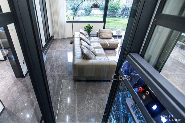 V80 Aurora in a beautiful home 5 ลิฟท์ระบบสกรู ไม่มีห้องเครื่อง ติดตั้งไวใน 5-7 วัน