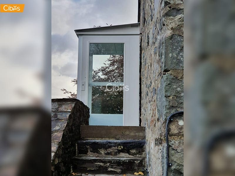 OUTDOOR Cibes HOME LIFT IN WALES UK 5