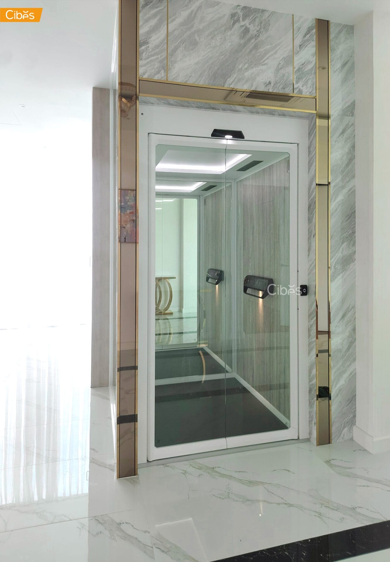 Cibes lift home elevator Muang Ake Khonkaen V70 Aurora 2 Cibes lift home elevator Muang Ake Khonkaen V70 Aurora 2