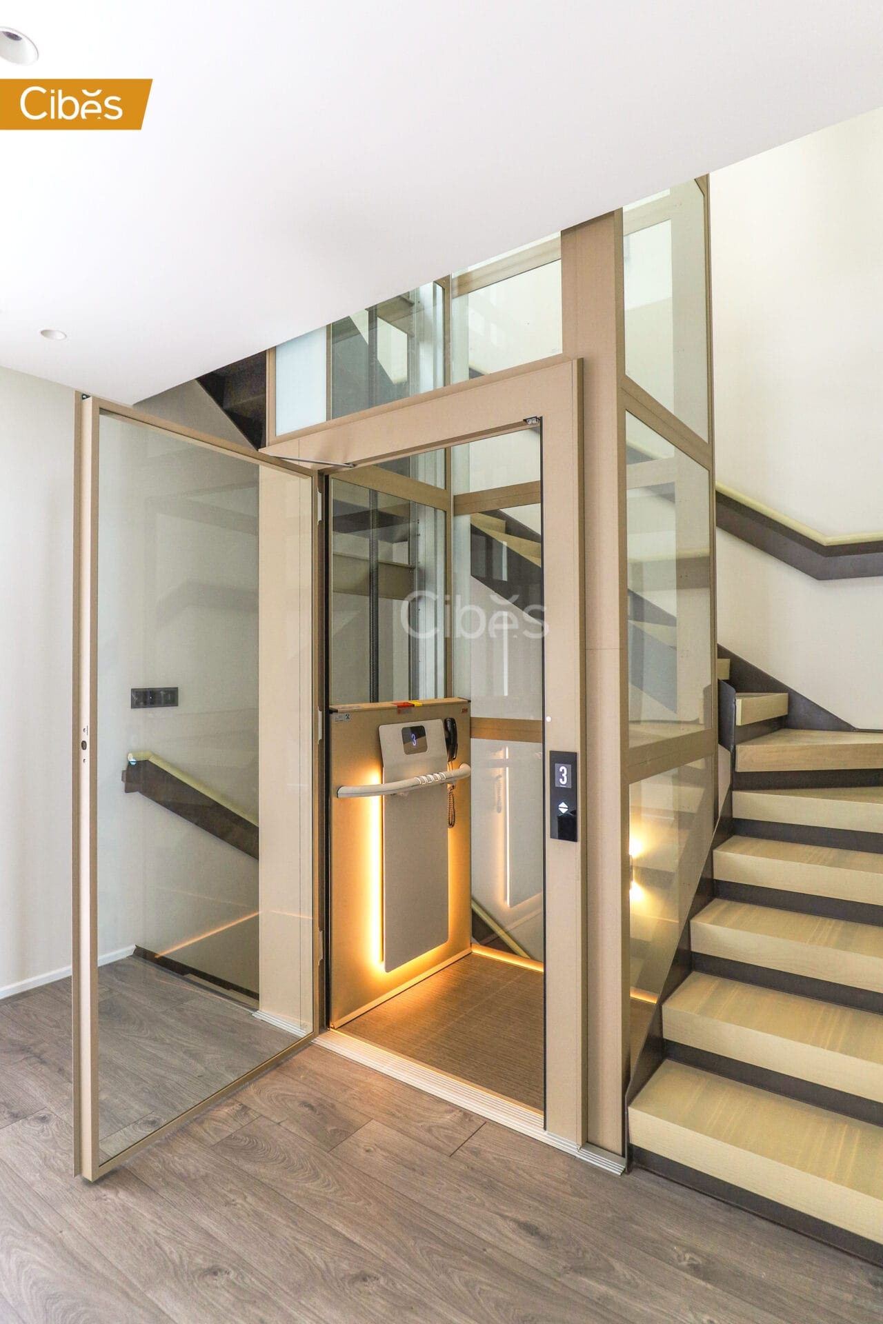 Cibes Air home elevator Quartz 2 4 Cibes Air home elevator Quartz 2 4