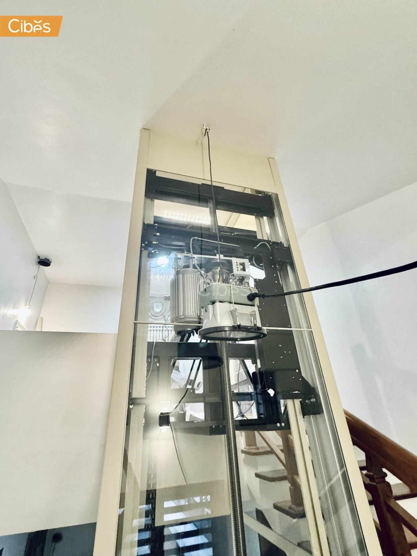 Cibes Cloud Plus home elevator Oyster White 2 Cibes Cloud Plus home elevator Oyster White 2
