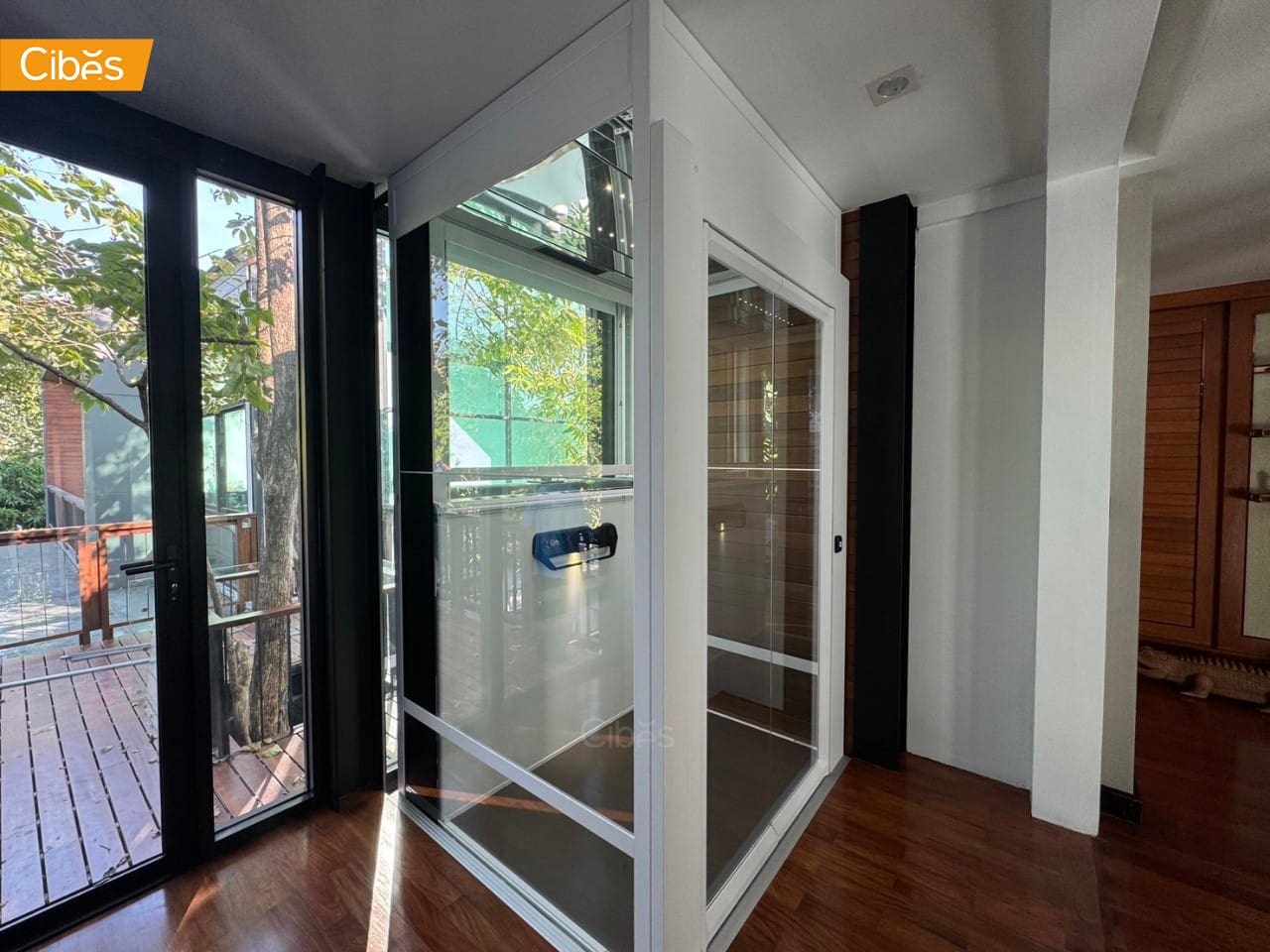 cibes lift K.PanaddaV80 ele home elevator 1