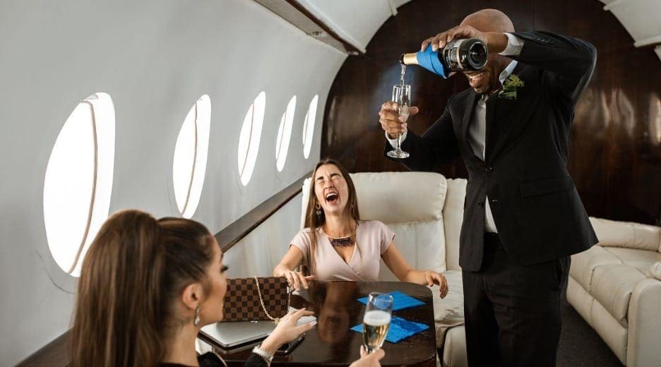 inside a private jet comfort inside a private jet comfort