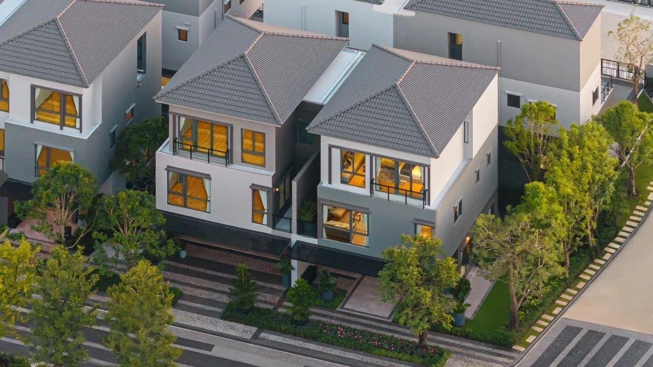 บ้านกลางเมือง ดิ อิดิชั่น พระราม 9 - พัฒนาการ 2 - ตัวอย่าง Gated Community แบบ Gated Townhome & Cluster Home Community